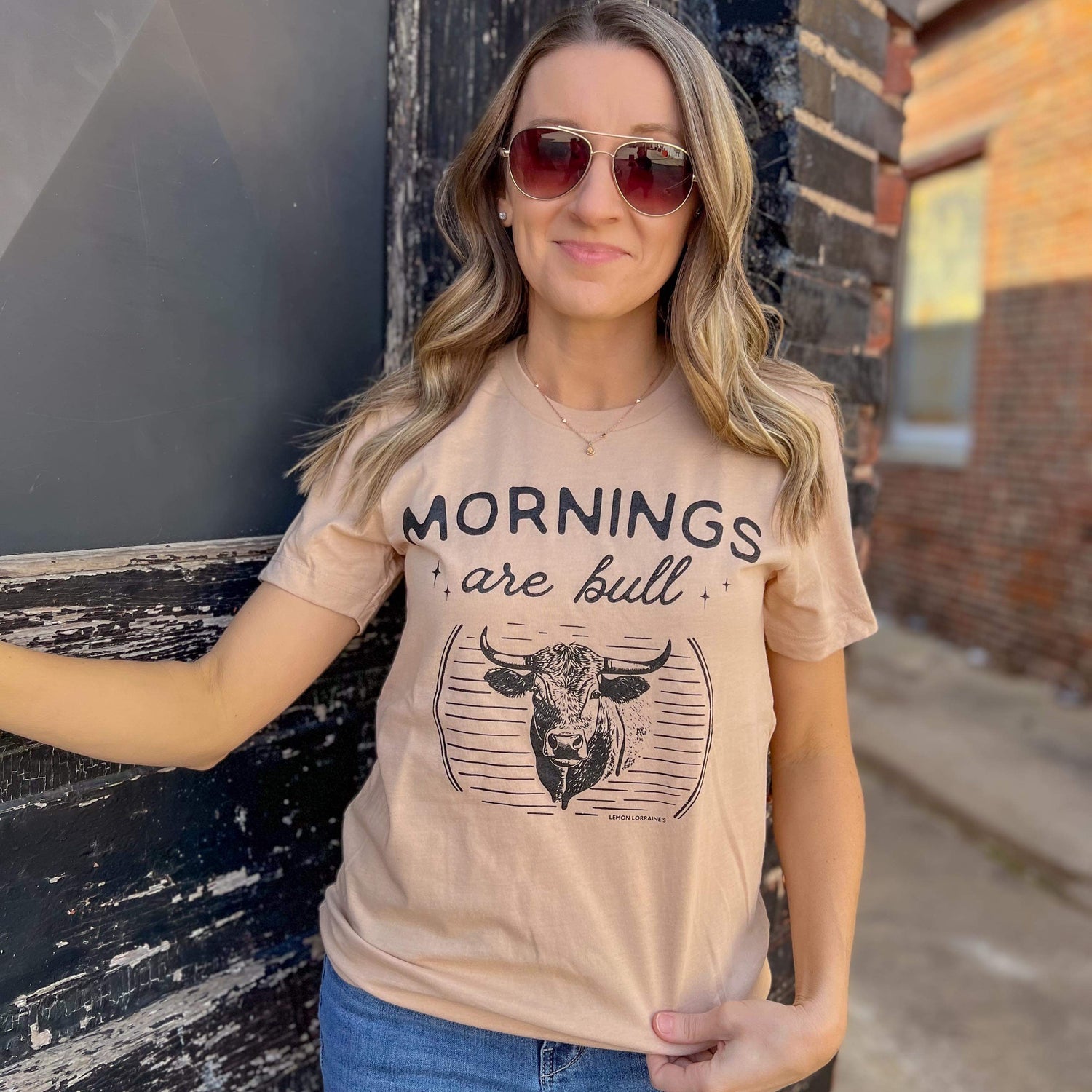 MORNINGS ARE BULL - Graphic Tee