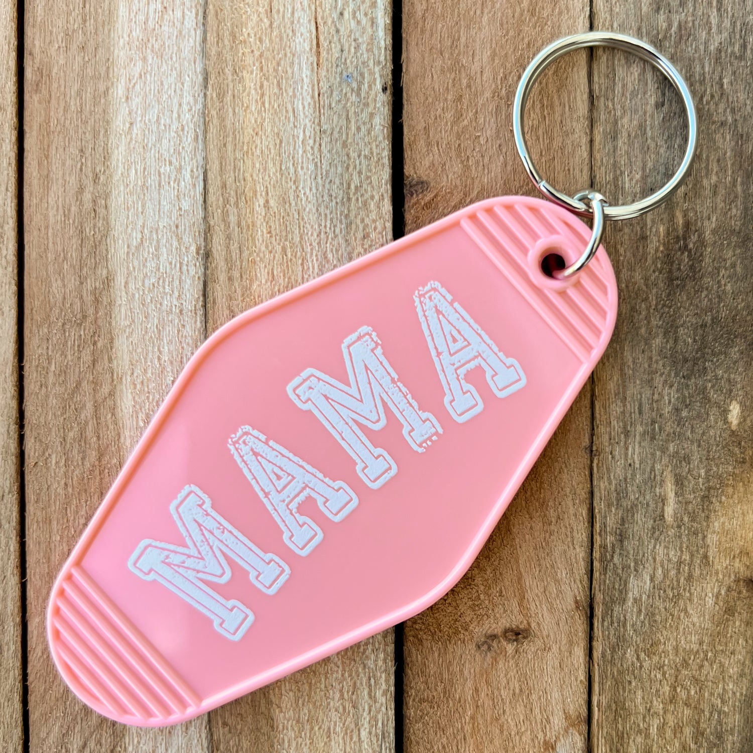 MAMA - Pink Vintage Motel Keychains