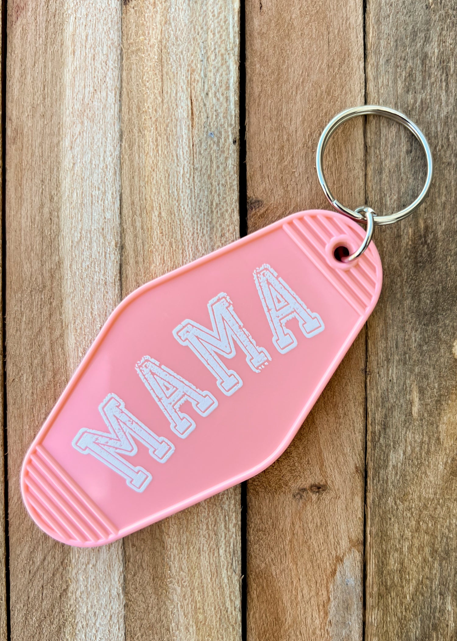 MAMA - Pink Vintage Motel Keychains