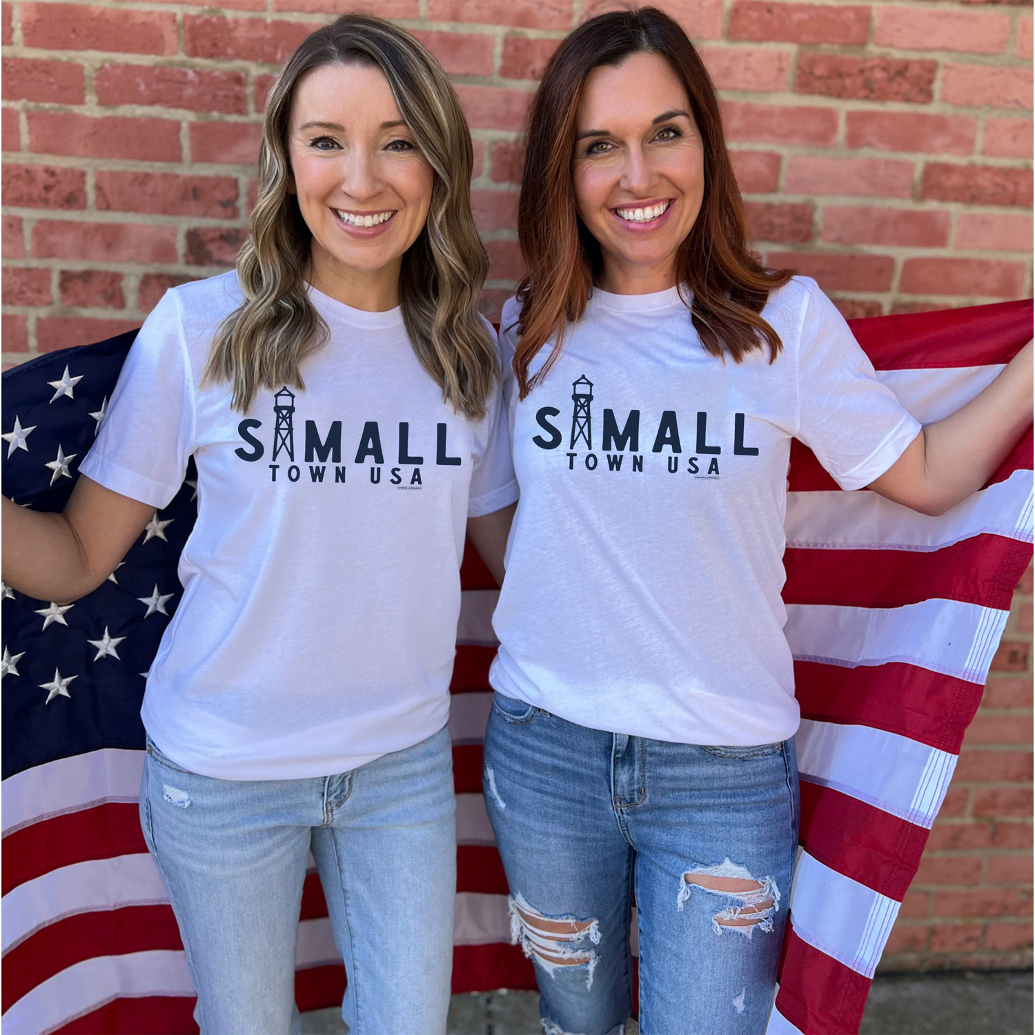 SMALL TOWN USA Graphic Tees