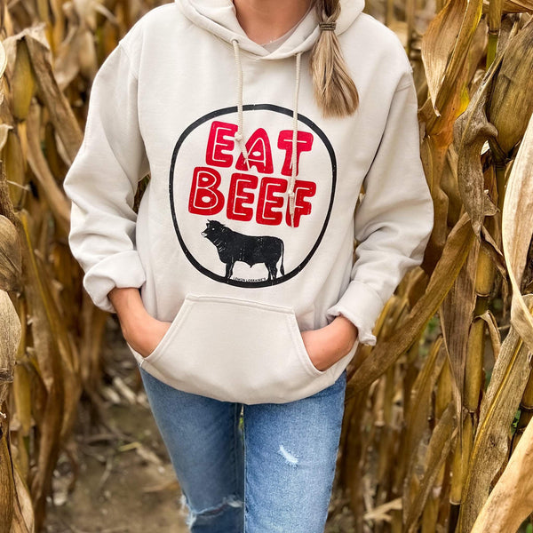 EAT BEEF Hooded Sweatshirt