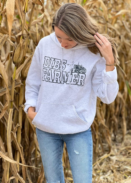 DIBS ON THE FARMER - Hooded Sweatshirt