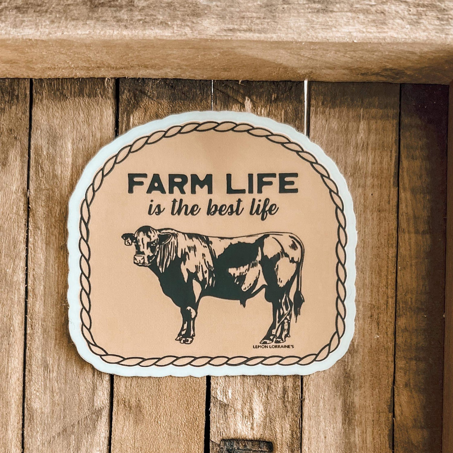 FARM LIFE BEST LIFE - Sticker