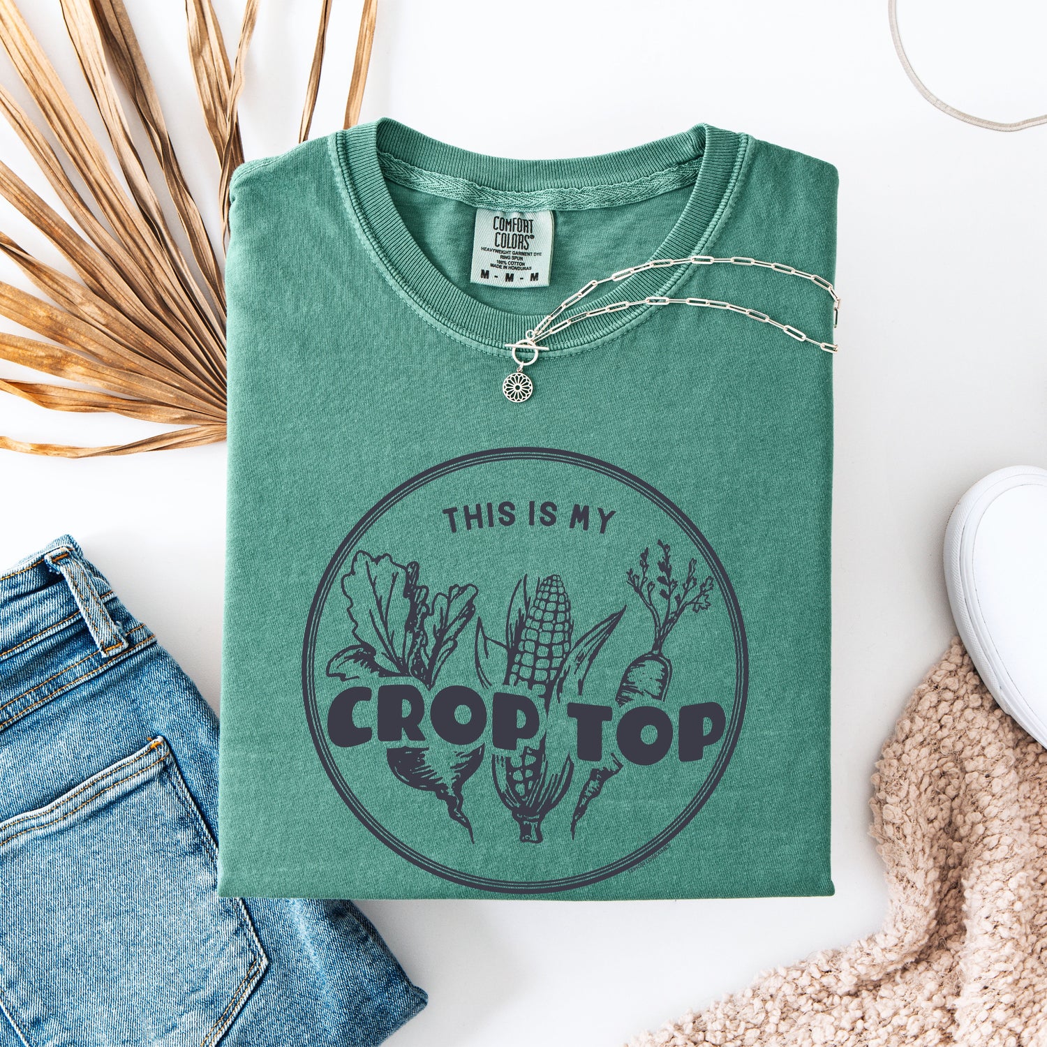 CROP TOP - Comfort Color Tee