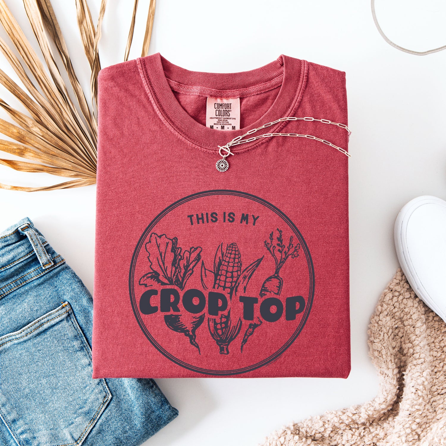 CROP TOP - Comfort Color Tee