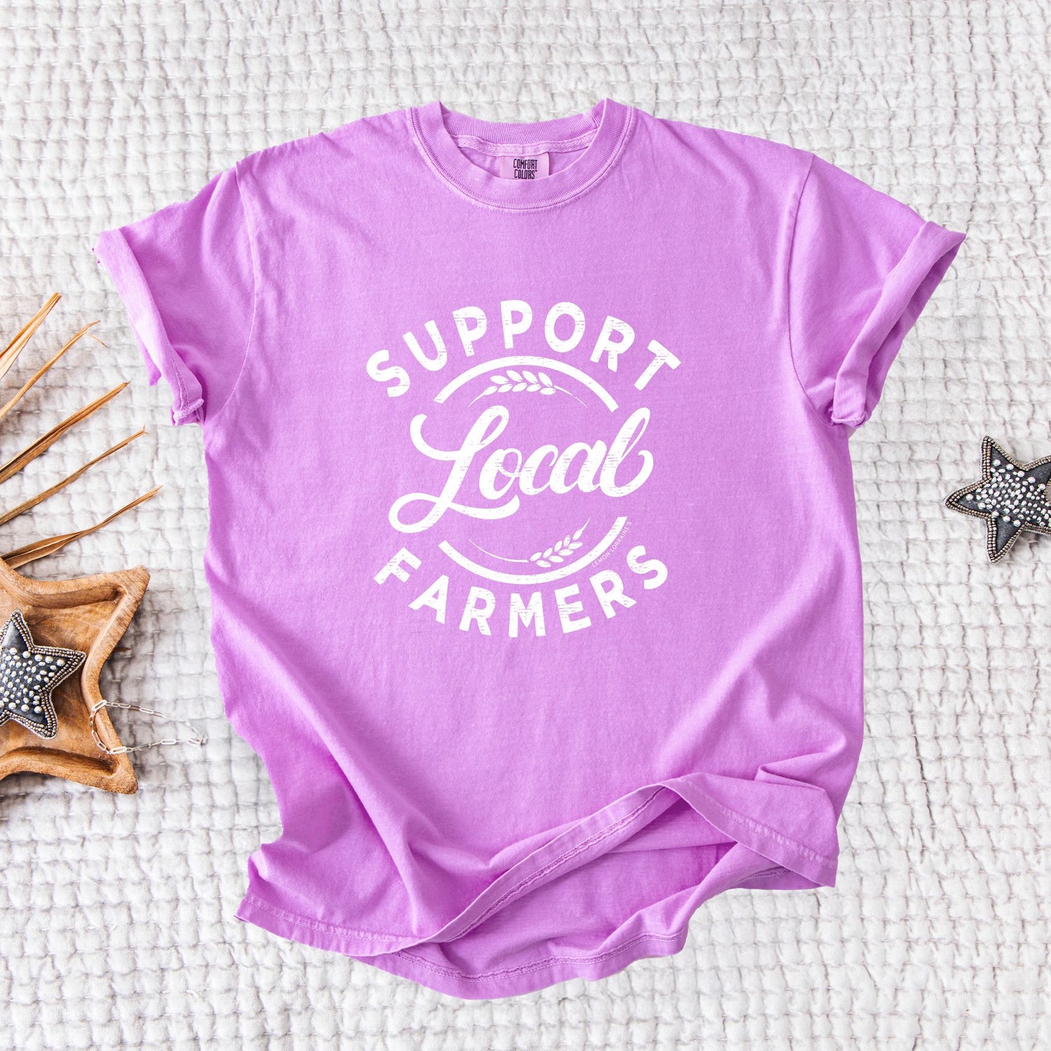 SUPPORT LOCAL FARMERS - Graphic Tee