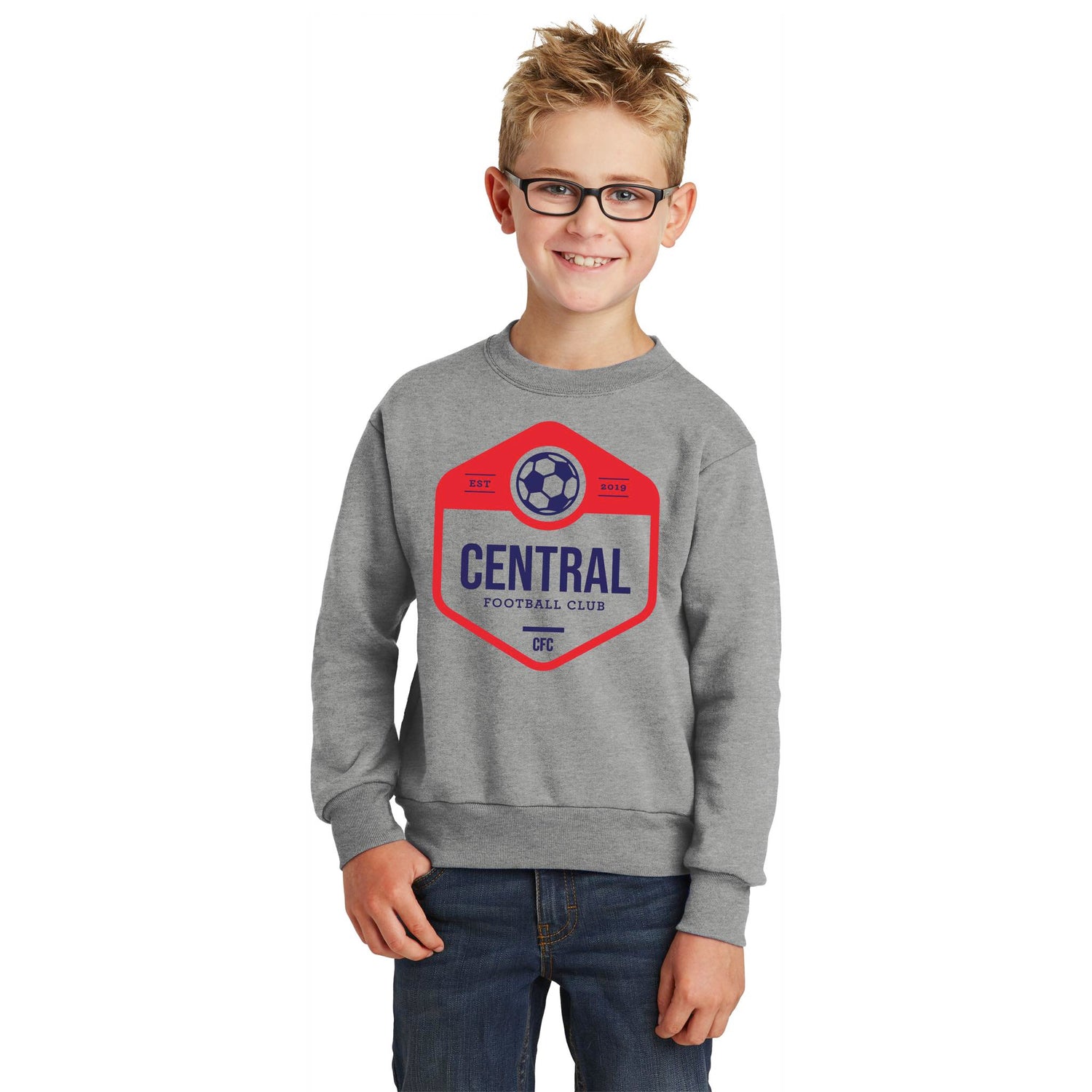 YOUTH CFC SOCCER Crewneck Sweatshirt