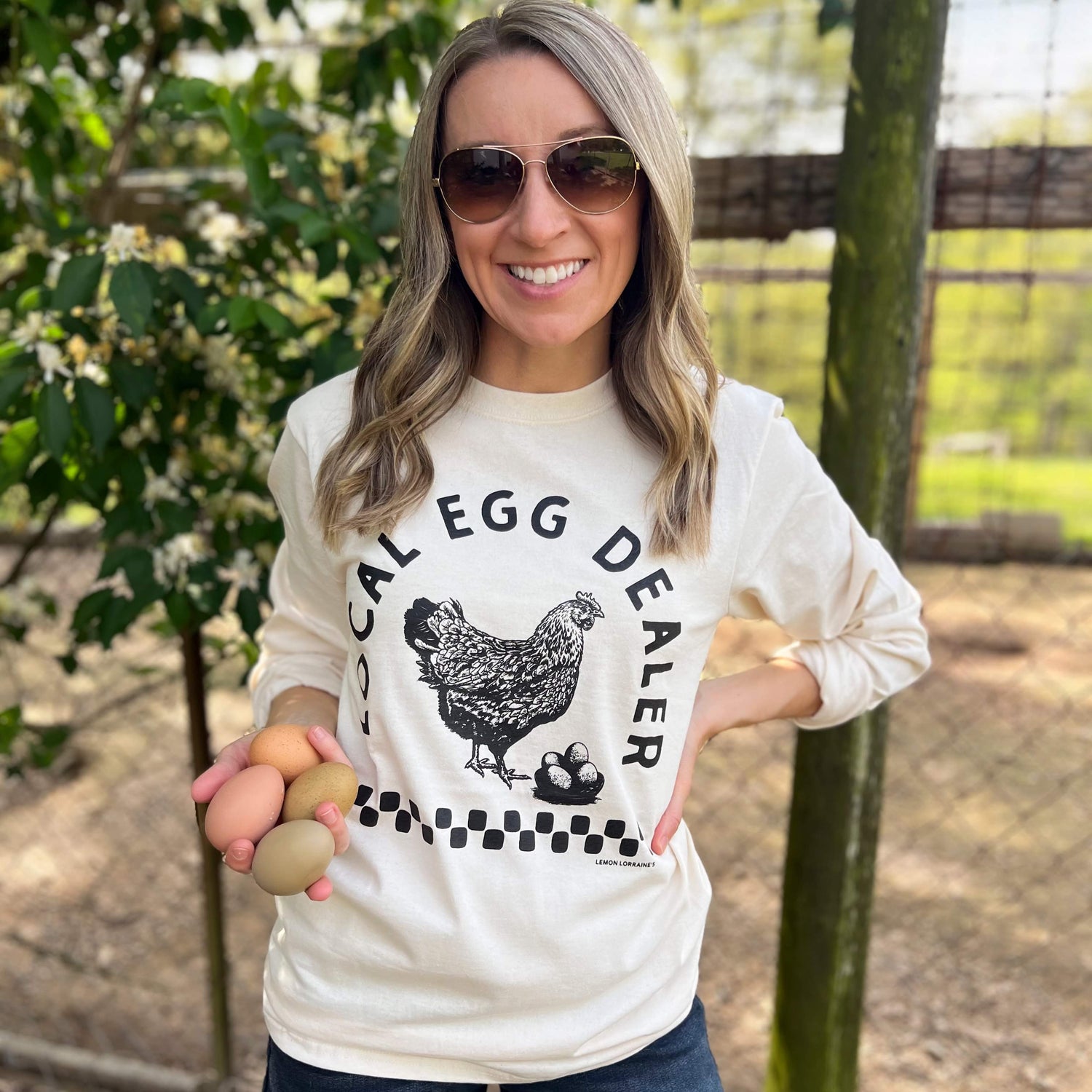 LOCAL EGG DEALER - LONG SLEEVE Tee