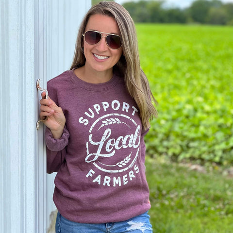 SUPPORT LOCAL FARMERS - Sweatshirt