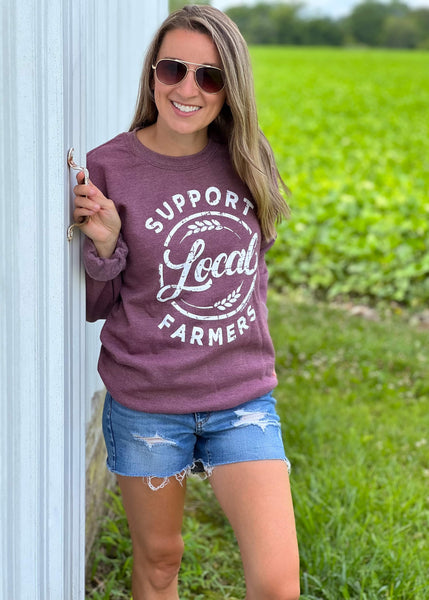 SUPPORT LOCAL FARMERS - Sweatshirt