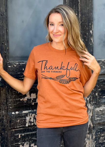 THANKFUL FOR THE FARMERS - Graphic Tee