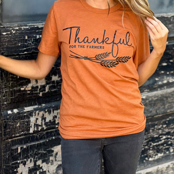 THANKFUL FOR THE FARMERS - Graphic Tee