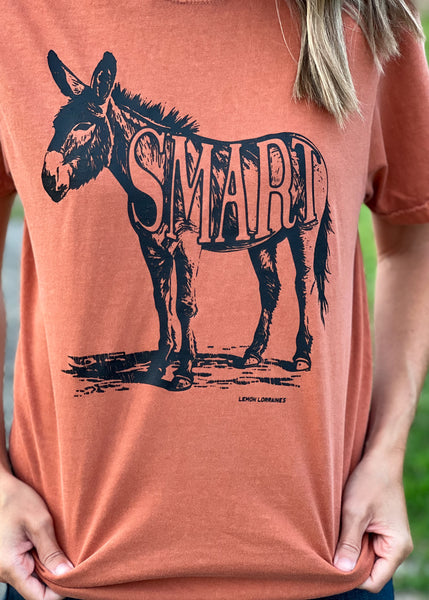 SMART A$$ Comfort Colors Graphic Tee
