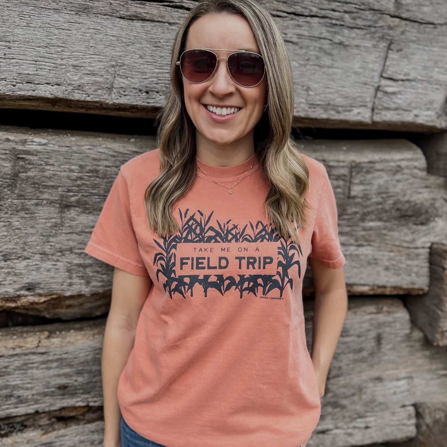 TAKE ME ON A FIELD TRIP - Comfort Color Tee