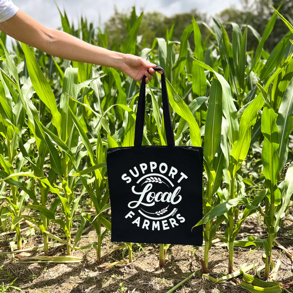 SUPPORT LOCAL FARMERS Canvas Tote