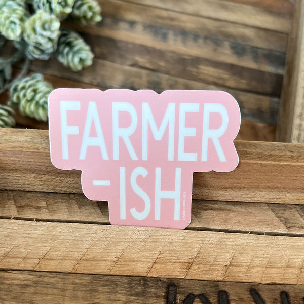 FARMER-ISH Sticker
