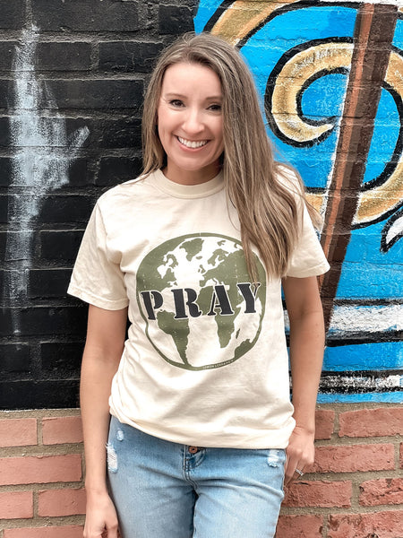 PRAY for the WORLD Graphic Tee