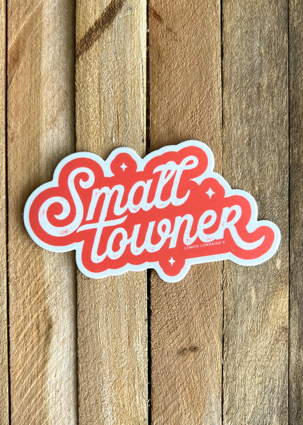 SMALL TOWNER - Sticker