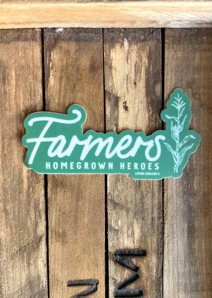 FARMERS Homegrown Heros - Sticker