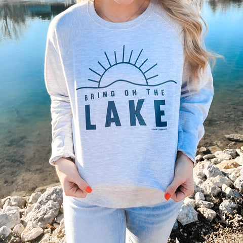 BRING ON THE LAKE - Crewneck Sweatshirt